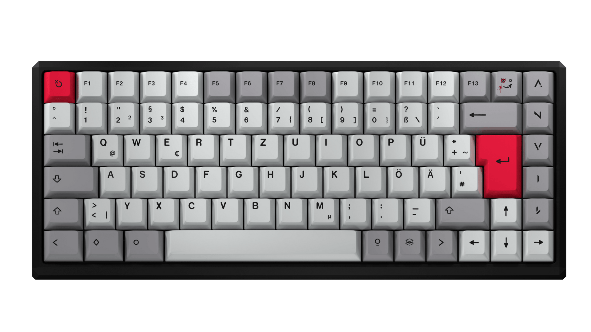 ANVIL PBT Keycaps - ISO DE - Throwback - nvil.gg - ANVIL - Custom Gaming Keyboards