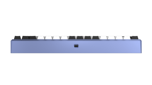 NATIVE 75% (QWERTZ) Cosmic Purple - nvil.gg - ANVIL - Custom Gaming Keyboards Standard FR4 Linear Yellow