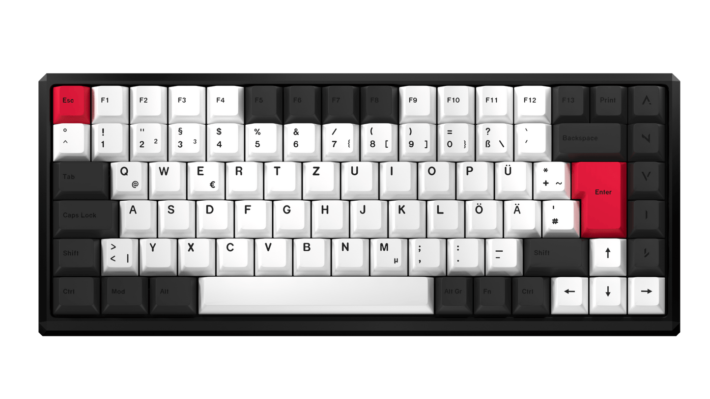 NATIVE 75% (QWERTZ) - nvil.gg - ANVIL - Custom Gaming Keyboards Standard FR4 Linear Yellow