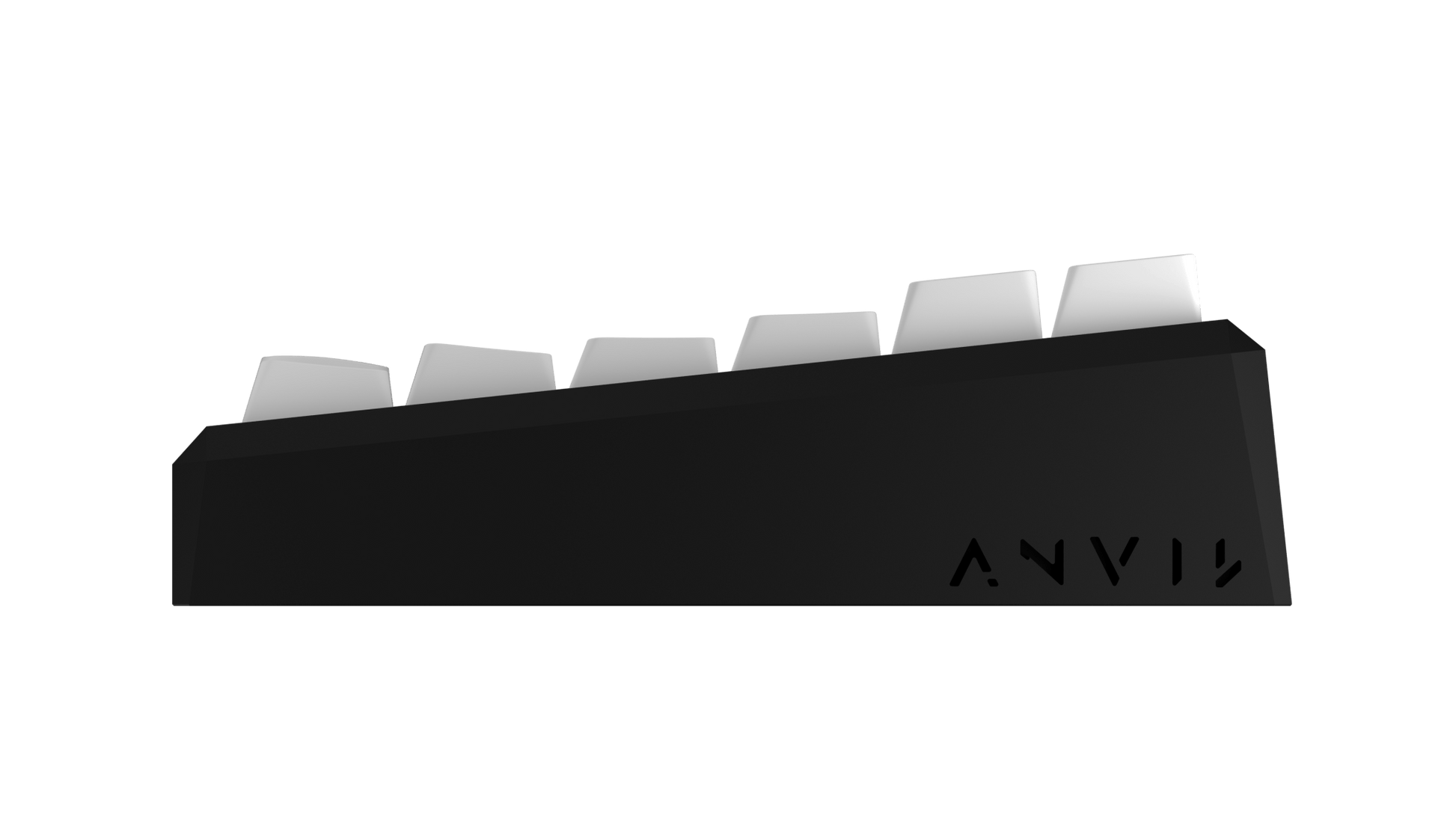 NATIVE 75% (QWERTZ) - nvil.gg - ANVIL - Custom Gaming Keyboards White FR4 Linear Yellow