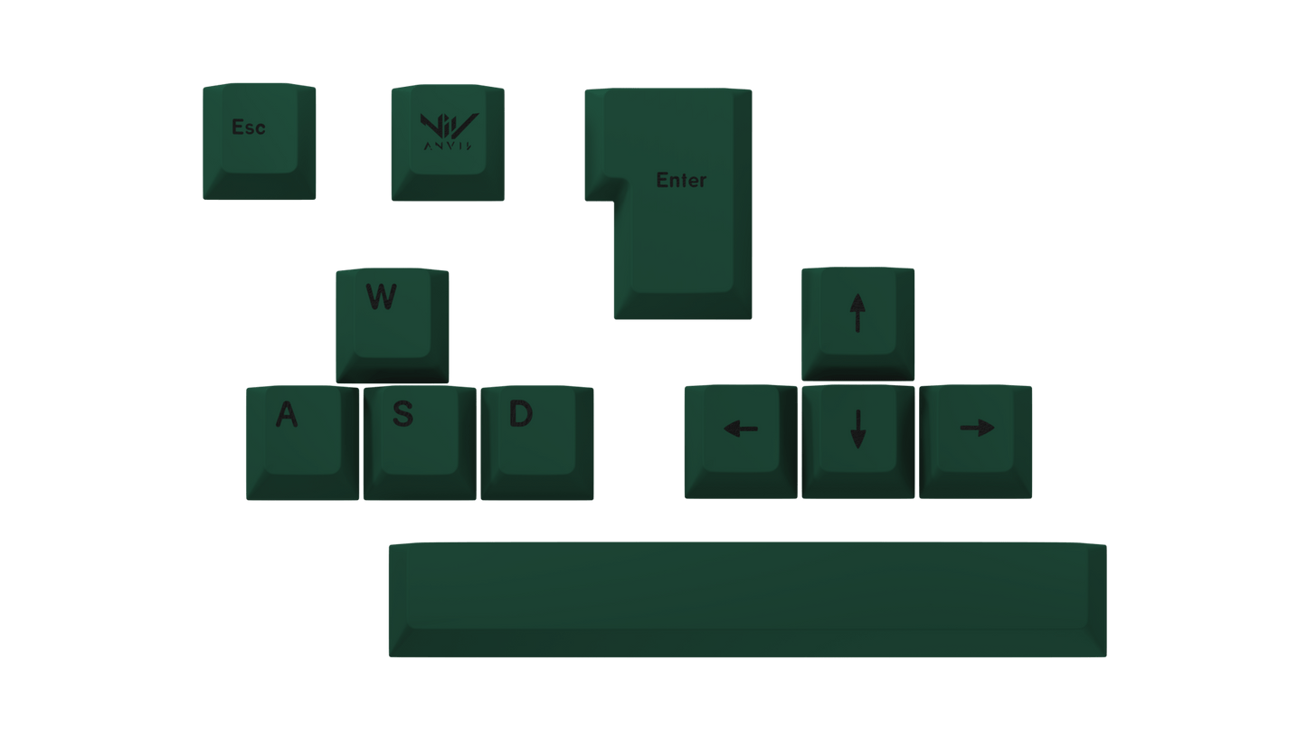 ANVIL Accent Kits - nvil.gg - ANVIL - Custom Gaming Keyboards Emerald Green