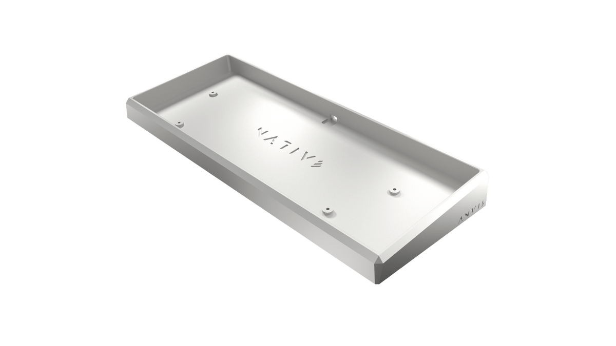 Aluminiumgehäuse der NATIVE 75 in Nexus White