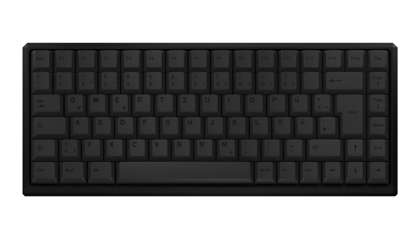 Black Week Editions - Native 75% + Free Tinkerworld Deskmat - nvil.gg - ANVIL - Custom Gaming Keyboards Blackout FR4 Linear Yellow