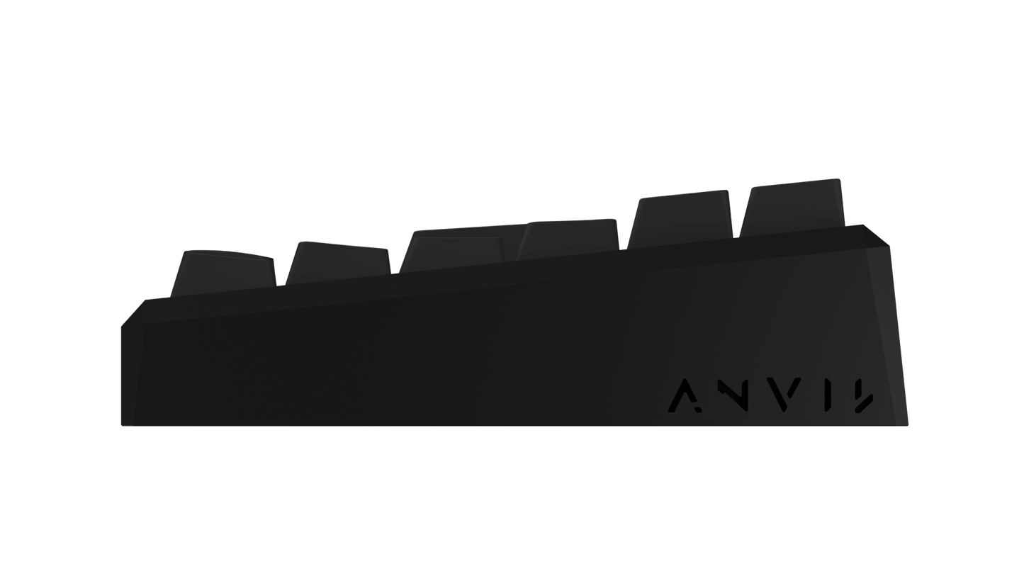 Black Week Editions - Native 75% + Free Tinkerworld Deskmat - nvil.gg - ANVIL - Custom Gaming Keyboards Blackout FR4 Linear Yellow