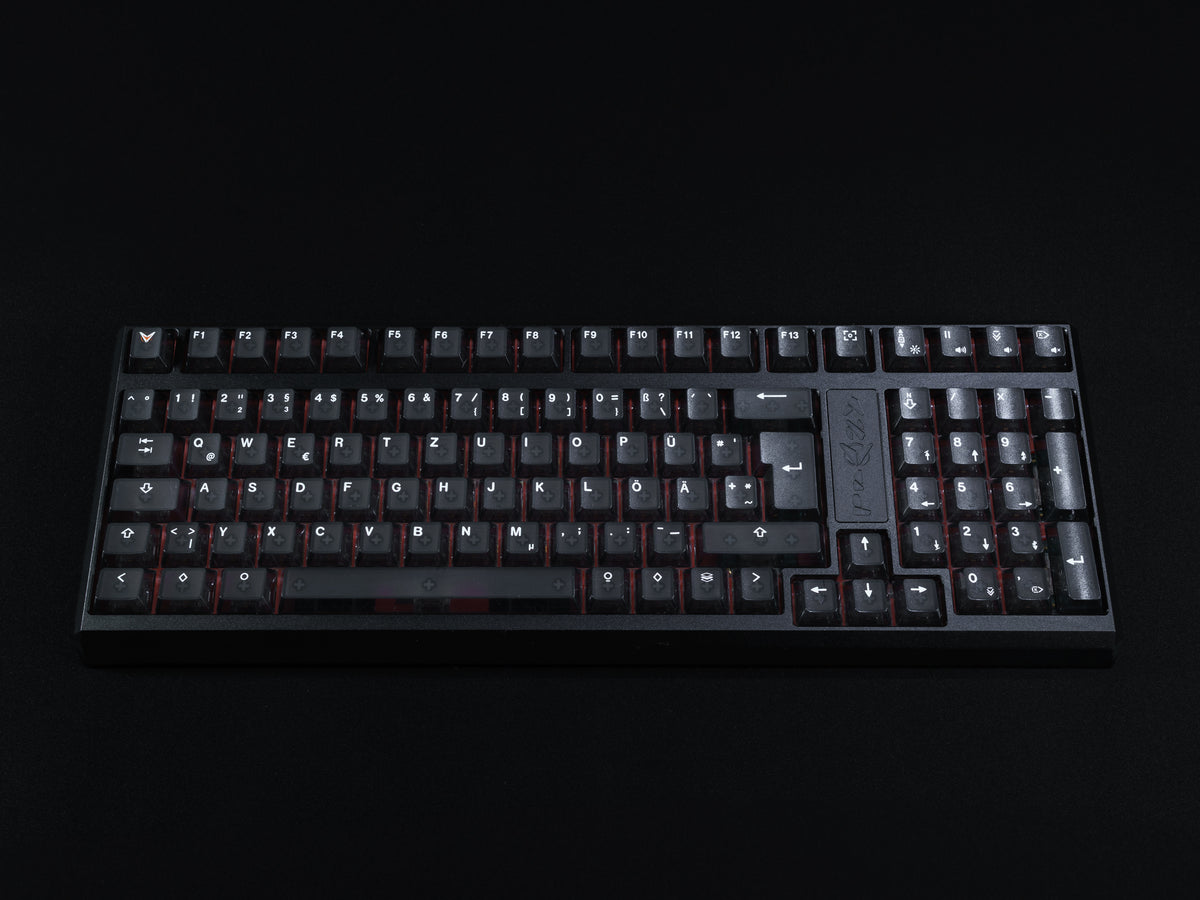 ANVIL Frosted Obsidian Keycaps - ISO DE