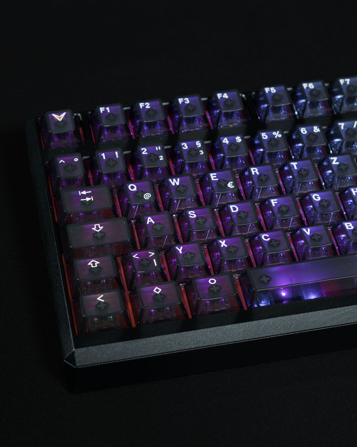 ANVIL Frosted Obsidian Keycaps - ISO DE