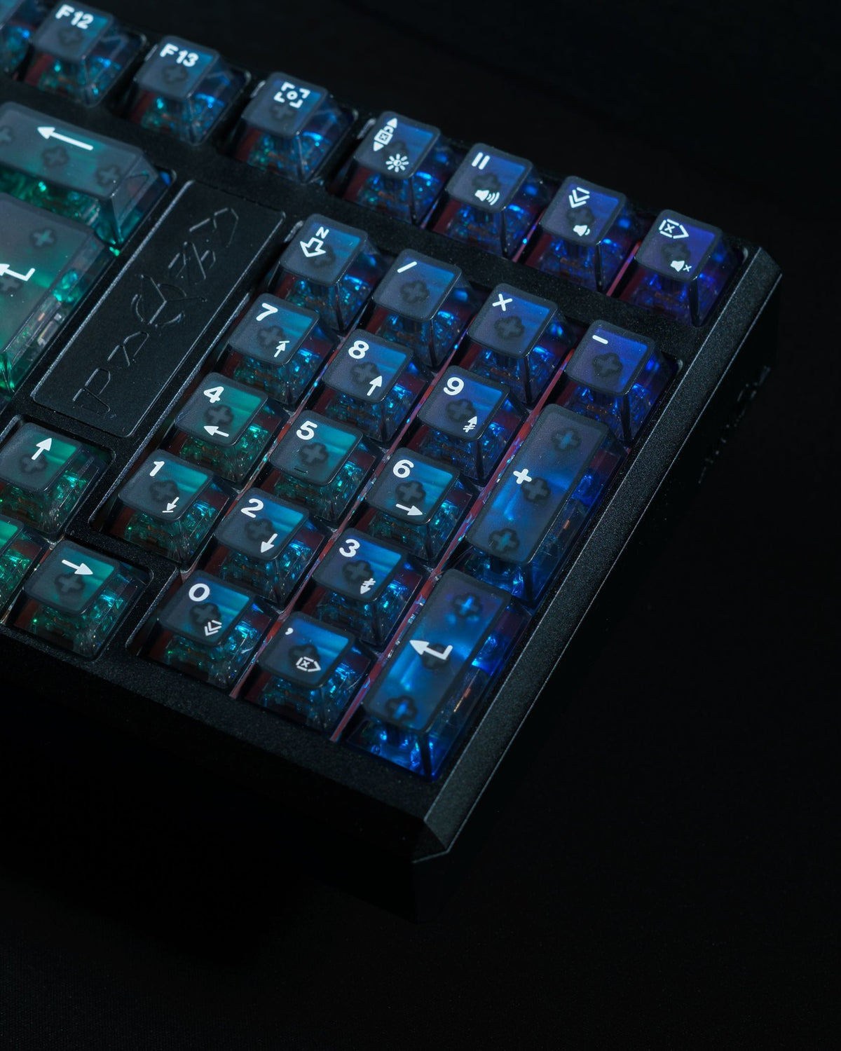 ANVIL Frosted Obsidian Keycaps - ISO DE