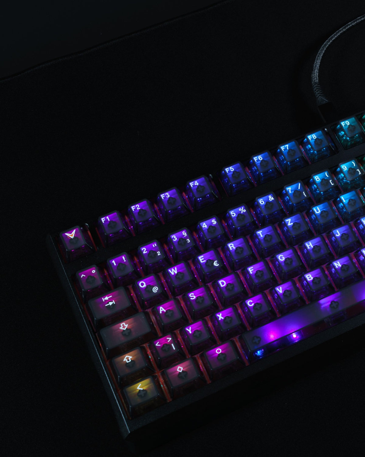 ANVIL Frosted Obsidian Keycaps - ISO DE