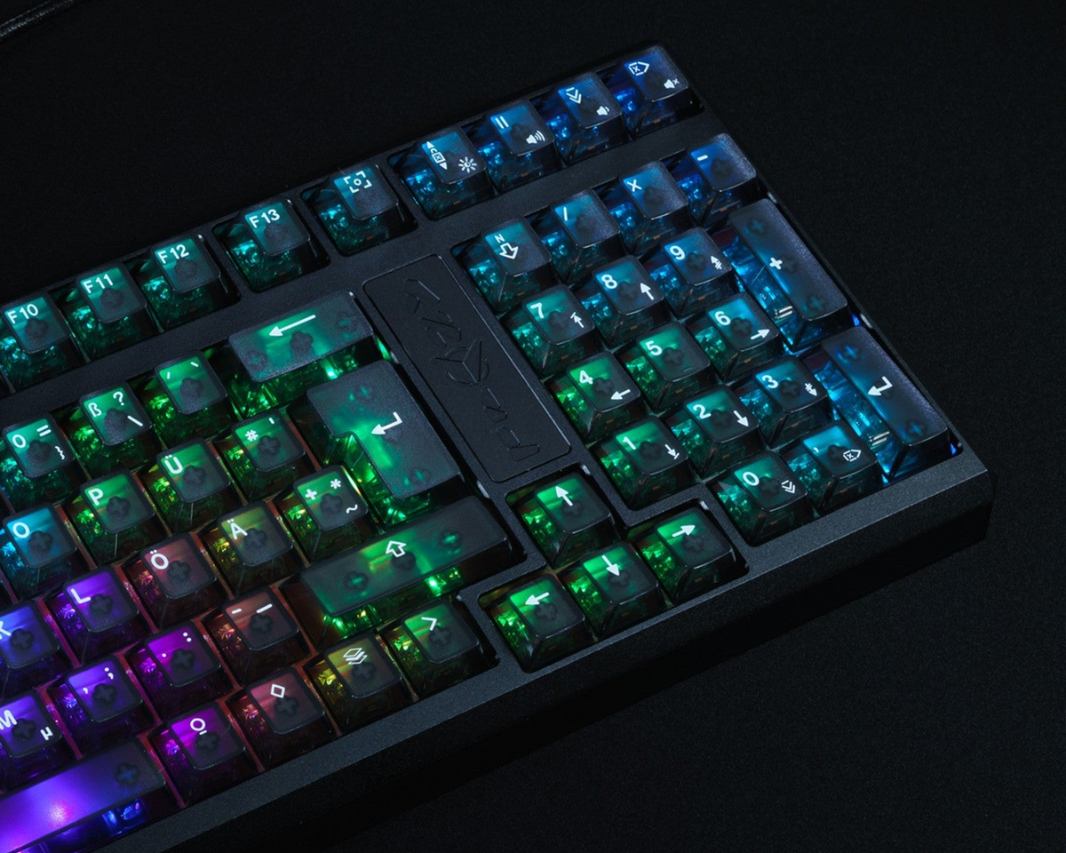 ANVIL Frosted Obsidian Keycaps - ISO DE